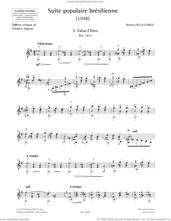 Cover icon of Valsa-Choro sheet music for guitar solo by Heitor Villa-Lobos, classical score, intermediate skill level