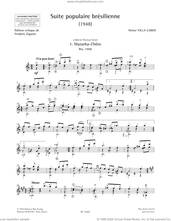 Cover icon of Mazurka-Choro sheet music for guitar solo by Heitor Villa-Lobos, classical score, intermediate skill level