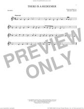 Cover icon of There Is A Redeemer sheet music for trumpet solo by Keith Green and Melody Green, intermediate skill level