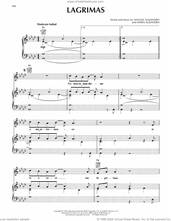 Cover icon of Lagrimas sheet music for voice, piano or guitar by Manuel Alejandro and Maria Alejandra, intermediate skill level