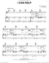 Cover icon of I Can Help sheet music for voice, piano or guitar by Billy Swan, intermediate skill level