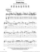 Cover icon of Thank You sheet music for guitar solo (easy tablature) by Dido Armstrong and Paul Herman, easy guitar (easy tablature)