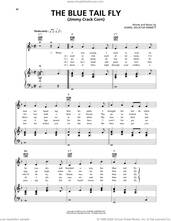Cover icon of The Blue Tail Fly (Jimmy Crack Corn) sheet music for voice, piano or guitar by Daniel Decatur Emmett, intermediate skill level