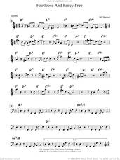 Cover icon of Footloose And Fancy Free sheet music for piano solo by Bill Bruford, intermediate skill level
