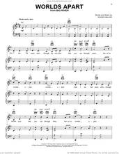 Cover icon of Worlds Apart sheet music for voice, piano or guitar by Roger Miller, intermediate skill level