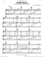 Cover icon of Marcheta (A Love Song Of Old Mexico) sheet music for voice, piano or guitar by Victor L. Schertzinger, intermediate skill level