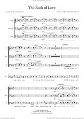Cover icon of The Book Of Love (arr. Dom Stichbury) (COMPLETE) sheet music for orchestra/band (TBB) by Peter Gabriel, Dom Stichbury and Stephin Merritt, intermediate skill level