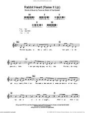 Cover icon of Rabbit Heart (Raise It Up) sheet music for voice and other instruments (fake book) by Florence And The Machine, Florence And The  Machine, Florence Welch and Paul Epworth, intermediate skill level