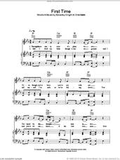 Cover icon of First Time sheet music for voice, piano or guitar by Beverley Knight, intermediate skill level