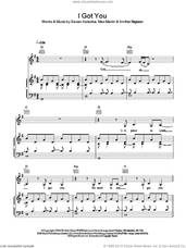 Cover icon of I Got You sheet music for voice, piano or guitar by Leona Lewis, Arnthor Birgisson, Max Martin and Savan Kotecha, intermediate skill level