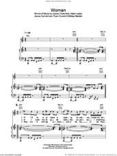 Cover icon of Woman sheet music for voice, piano or guitar by Maroon 5, intermediate skill level
