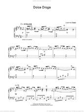 Cover icon of Dolce Droga sheet music for piano solo by Ludovico Einaudi, classical score, intermediate skill level