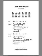 Cover icon of Learn How To Fall sheet music for guitar (chords) by Paul Simon, intermediate skill level