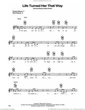 Cover icon of Life Turned Her That Way sheet music for guitar solo (chords) by Ricky Van Shelton and Harlan Howard, easy guitar (chords)