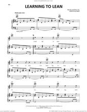 Cover icon of Learning To Lean sheet music for voice, piano or guitar by John Stallings, intermediate skill level