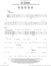 Cover icon of In Color sheet music for guitar solo by Jamey Johnson, James Otto and Lee Thomas Miller, intermediate skill level