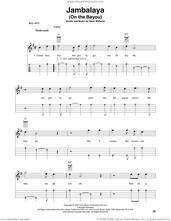 Cover icon of Jambalaya (On The Bayou) (arr. Fred Sokolow) sheet music for banjo solo by Hank Williams and Fred Sokolow, intermediate skill level