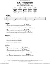 Cover icon of Dr. Feelgood sheet music for guitar solo by Motley Crue, Mick Mars and Nikki Sixx, beginner skill level