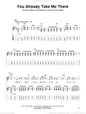Cover icon of You Already Take Me There sheet music for guitar (tablature, play-along) by Switchfoot, Jonathan Foreman and Tim Foreman, intermediate skill level