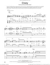 Cover icon of Crazy sheet music for guitar (tablature) by Patsy Cline and Willie Nelson, intermediate skill level
