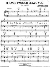 Cover icon of If Ever I Would Leave You sheet music for voice, piano or guitar by Lerner & Loewe, Camelot (Musical), Alan Jay Lerner and Frederick Loewe, intermediate skill level