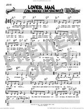 Cover icon of Lover Man (Oh, Where Can You Be?) (Low Voice) sheet music for voice and other instruments (real book with lyrics) by Billie Holiday, Jimmie Davis, Jimmy Sherman and Roger Ramirez, intermediate skill level