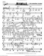 Cover icon of Michelle (Low Voice) sheet music for voice and other instruments (real book with lyrics) by The Beatles, John Lennon and Paul McCartney, intermediate skill level