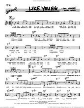 Cover icon of Like Young (Low Voice) sheet music for voice and other instruments (real book with lyrics) by Paul Francis Webster and Andre Previn, intermediate skill level