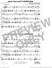 Cover icon of Rock You Like A Hurricane (arr. Conaway/Finger) sheet music for marching band (multiple bass drums) by Scorpions, Matt Conaway, Matt Finger, Herman Rarebell, Klaus Meine and Rudolf Schenker, intermediate skill level
