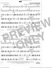 Cover icon of Me! (arr. Conaway/Finger) sheet music for marching band (multiple bass drums) by Taylor Swift, Matt Conaway, Matt Finger, Brendon Urie and Joel Little, intermediate skill level