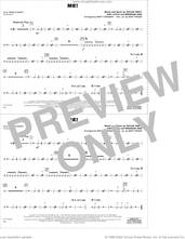 Cover icon of Me! (arr. Conaway/Finger) sheet music for marching band (aux percussion) by Taylor Swift, Matt Conaway, Matt Finger, Brendon Urie and Joel Little, intermediate skill level