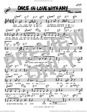 Cover icon of Once In Love With Amy (Low Voice) sheet music for voice and other instruments (real book with lyrics) by Frank Loesser, intermediate skill level