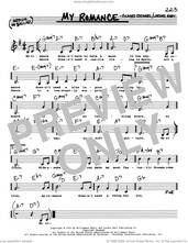 Cover icon of My Romance (Low Voice) sheet music for voice and other instruments (real book with lyrics) by Richard Rodgers, Lorenz Hart and Rodgers & Hart, intermediate skill level