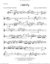 Cover icon of I Will Fly sheet music for orchestra/band (violin 1) by James Eakin III and Patrick Overton, intermediate skill level