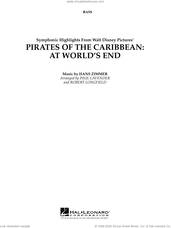 Cover icon of Symphonic Highlights from Pirates Of The Caribbean: At World's End sheet music for full orchestra (string bass) by Hans Zimmer, Paul Lavender and Robert Longfield, intermediate skill level