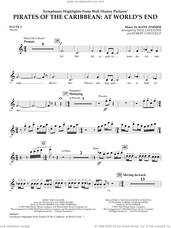 Cover icon of Symphonic Highlights from Pirates Of The Caribbean: At World's End sheet music for full orchestra (flute 2) by Hans Zimmer, Paul Lavender and Robert Longfield, intermediate skill level