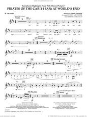 Cover icon of Symphonic Highlights from Pirates Of The Caribbean: At World's End sheet music for full orchestra (Bb trumpet 2) by Hans Zimmer, Paul Lavender and Robert Longfield, intermediate skill level