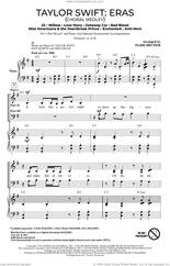 Cover icon of Taylor Swift: Eras (Choral Medley) (arr. Mark Brymer) sheet music for choir (3-Part Mixed) by Taylor Swift, Mark Brymer, Aaron Dessner, Jack Antonoff, Joel Little, Max Martin and Shellback, intermediate skill level