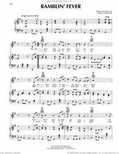 Cover icon of Ramblin' Fever sheet music for voice, piano or guitar by Merle Haggard, intermediate skill level