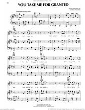 Cover icon of You Take Me For Granted sheet music for voice, piano or guitar by Merle Haggard and Leona Williams, intermediate skill level