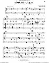 Cover icon of Reasons To Quit sheet music for voice, piano or guitar by Merle Haggard, intermediate skill level
