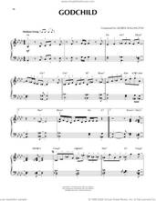 Cover icon of Godchild sheet music for piano solo by George Wallington, intermediate skill level
