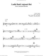 Cover icon of Ladki Badi Anjaani Hai (from Kuch Kuch Hota Hai) sheet music for voice and other instruments (fake book) by Kumar Sanu & Alka Yagnik, Jatin Pandit, Lalitraj Pandit and Sameer Anjaan, intermediate skill level