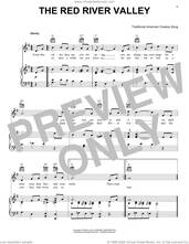 Cover icon of The Red River Valley sheet music for voice, piano or guitar, intermediate skill level