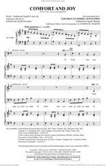 Cover icon of Comfort And Joy sheet music for choir (SATB: soprano, alto, tenor, bass) by Joseph M. Martin and Miscellaneous, intermediate skill level