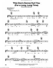 Cover icon of This One's Gonna Hurt You (For A Long, Long Time) sheet music for guitar solo (chords) by Marty Stuart and Travis Tritt and Marty Stuart, easy guitar (chords)