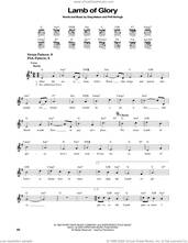 Cover icon of Lamb Of Glory sheet music for guitar solo (chords) by Greg Nelson and Phill McHugh, easy guitar (chords)