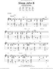 Cover icon of Sloop John B sheet music for dulcimer solo by The Beach Boys, Brian Wilson and West Indies Folk Song, intermediate skill level