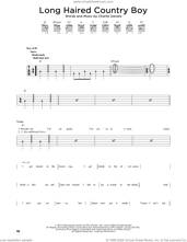 Cover icon of Long Haired Country Boy sheet music for guitar solo by The Charlie Daniels Band and Charlie Daniels, intermediate skill level