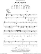 Cover icon of Blue Bayou sheet music for dulcimer solo by Roy Orbison, Steven B. Eulberg, Linda Ronstadt and Joe Melson, intermediate skill level
